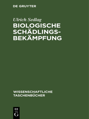 cover image of Biologische Schädlingsbekämpfung